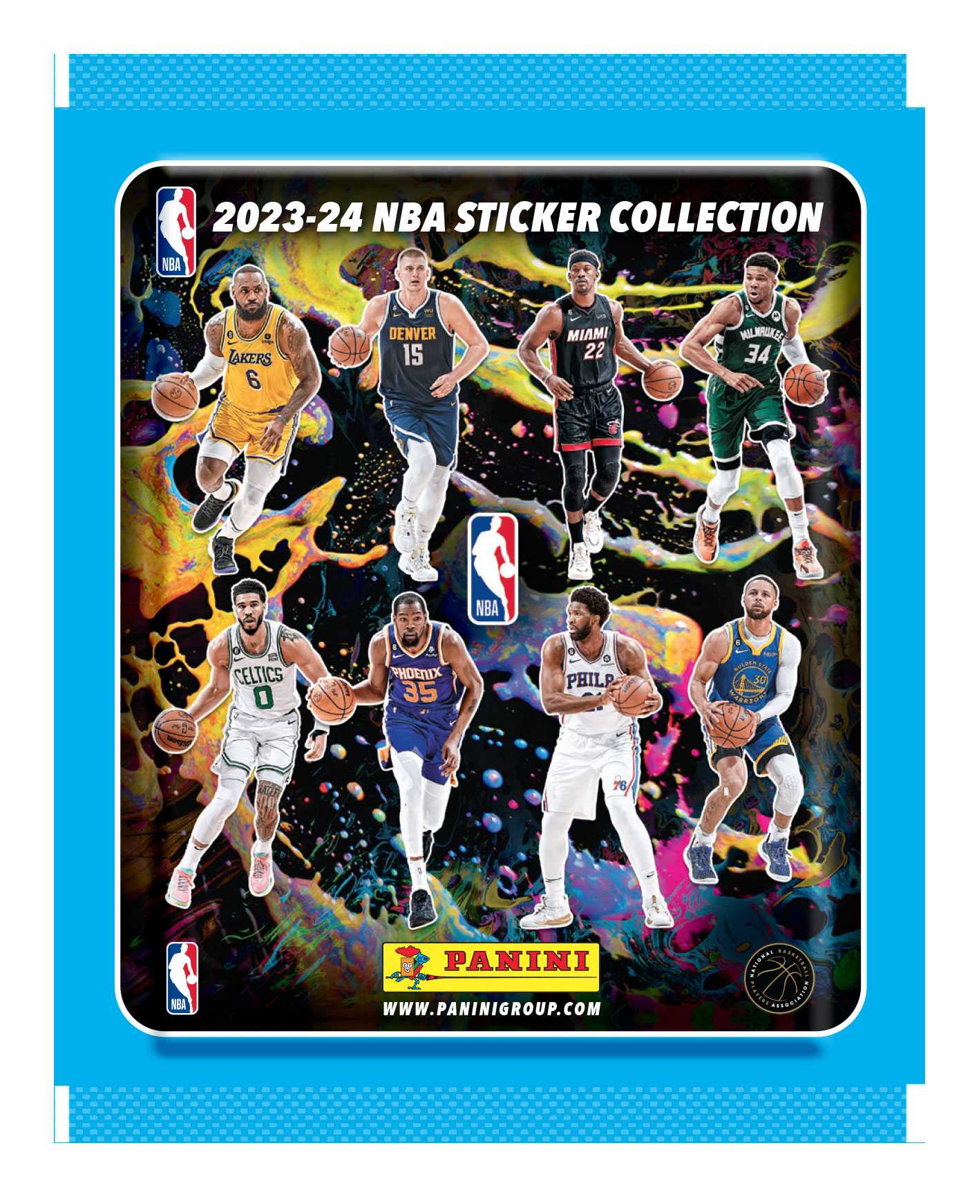 NBA 2023/2024 - samolepky (Panini)