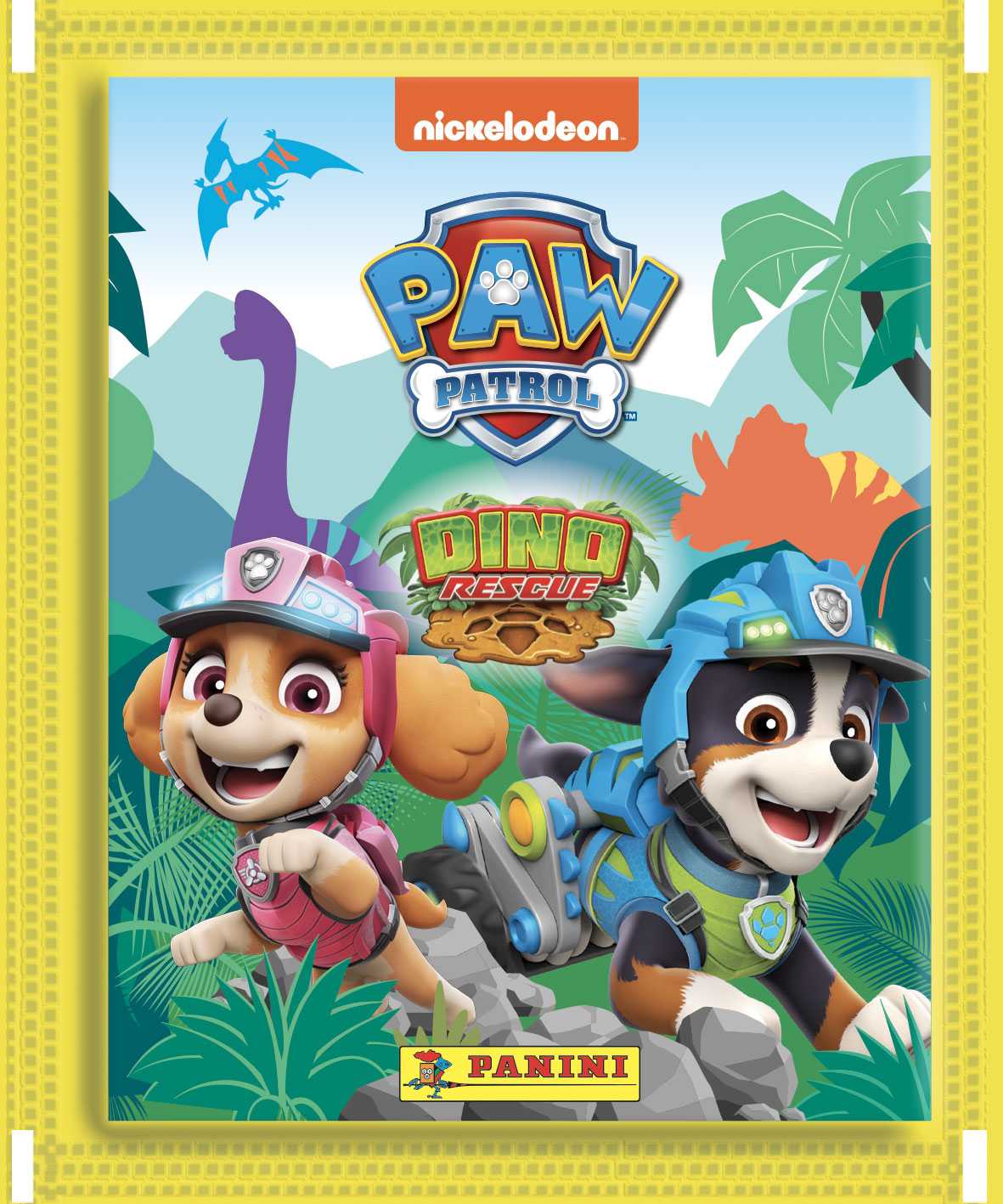 Tlapková patrola 3 - Dino Rescue - samolepky (Panini)