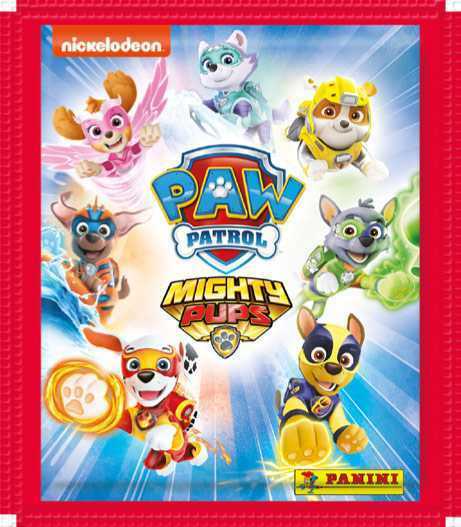 Tlapková patrola 2 - Mighty Pups - samolepky (Panini)