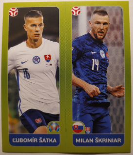 EURO 2020 Tournament Edition - Samolepka č.467a/b