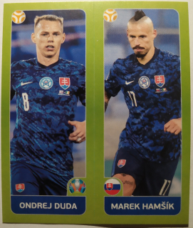 EURO 2020 Tournament Edition - Samolepka č.468a/b