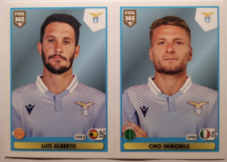 FIFA 365 2020/2021 - Samolepka č.258a/b
