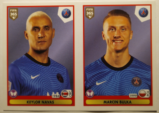 FIFA 365 2020/2021 - Samolepka č.295a/b