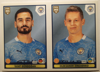 FIFA 365 2020/2021 - Samolepka č.51a/51b