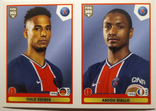FIFA 365 2020/2021 - Samolepka č.297a/b