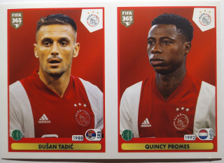 FIFA 365 2020/2021 - Samolepka č.322a/b
