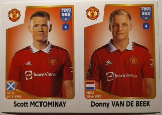 FIFA 365 2022/2023 - Samolepka č.111a/b