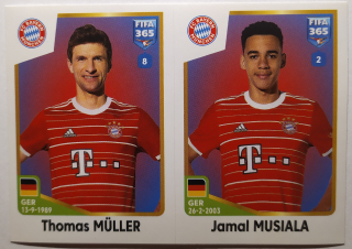FIFA 365 2022/2023 - Samolepka č.242a/b