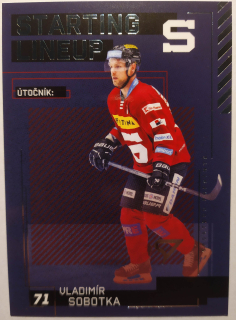 SportZoo ELH 23/24 - Sparta - Vladimír Sobotka - Starting LINEUP - #SL-30