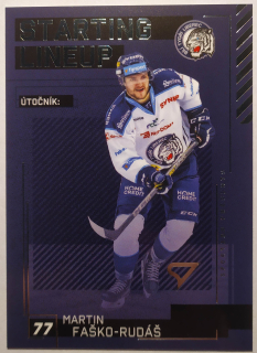 SportZoo ELH 23/24 - Liberec - Martin Faško-Rudáš - Starting LINEUP - #SL-34