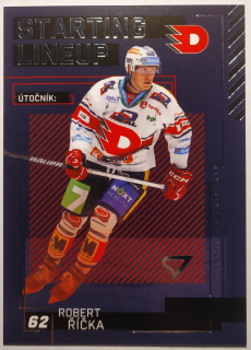 SportZoo ELH 23/24 - Pardubice - Robert Říčka - Starting LINEUP - #SL-17