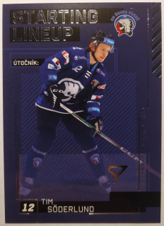 SportZoo ELH 23/24 - Plzeň - Tim Söderlund - Starting LINEUP - #SL-72