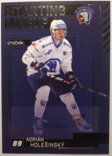 SportZoo ELH 23/24 - Plzeň - Adrián Holešinský - Starting LINEUP - #SL-70