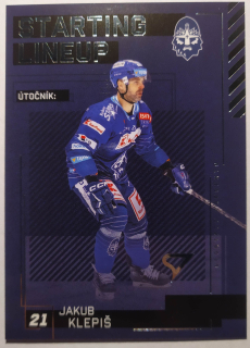 SportZoo ELH 23/24 - Kladno - Jakub Klepiš - Starting LINEUP - #SL-82
