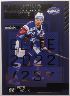 SportZoo ELH 23/24 - Brno - Petr Holík - Starting LINEUP - #SL-89