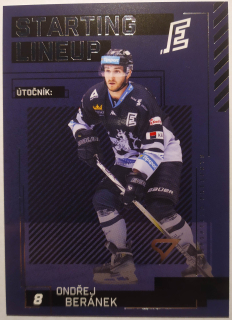 SportZoo ELH 23/24 - Karlovy Vary - Ondřej Beránek - Starting LINEUP - #SL-52