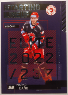 SportZoo ELH 23/24 - Třinec - Marko Daňo - Starting LINEUP - #SL-90
