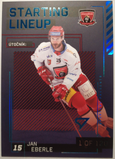 SportZoo ELH 23/24 - Hradec Králové - Jan Eberle - Starting LINEUP 1of120 - #SL-10