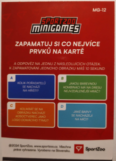 SportZoo Fortuna Liga 23/24 - MiniGames - #MG-12