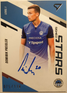 SportZoo Fortuna Liga 23/24 - Signed Stars Level 1 - Dominik Preisler - Liberec - #SL1-PR 75/110
