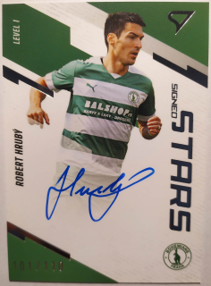 SportZoo Fortuna Liga 23/24 - Signed Stars Level 1 - Robert Hrubý - Bohemka - #SL1-RH 101/110