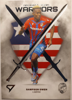 SportZoo Fortuna Liga 23/24 - National Team Warriors - Sampson Dweh - Plzeň - #NW-23