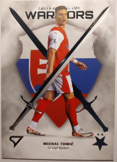 SportZoo Fortuna Liga 23/24 - National Team Warriors - Michal Tomič - Slavia - #NW-15