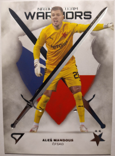 SportZoo Fortuna Liga 23/24 - National Team Warriors - Aleš Mandous - Slavia - #NW-12