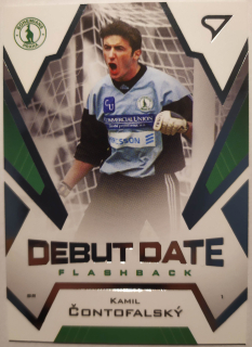 SportZoo Fortuna Liga 23/24 - Debut Date Flashback - Kamil Čontofalský - Bohemka - #DF-4