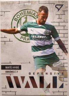 SportZoo Fortuna Liga 23/24 - Defensive Wall - Matěj Hybš - Bohemka - #DW-8