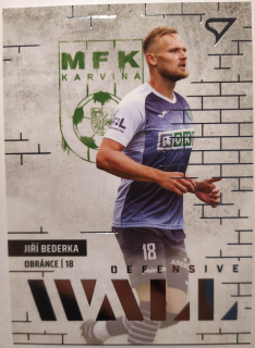 SportZoo Fortuna Liga 23/24 - Defensive Wall - Jiří Bederka - Karviná - #DW-27