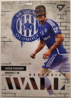 SportZoo Fortuna Liga 23/24 - Defensive Wall - Jakub Pokorný - Olomouc - #DW-12