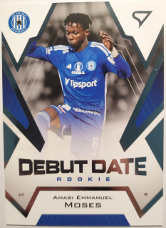SportZoo Fortuna Liga 23/24 - Debut Date Rookie - Amasi Emmanuel Moses - Olomouc - #DR-5
