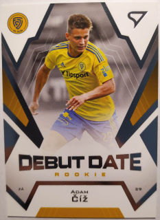 SportZoo Fortuna Liga 23/24 - Debut Date Rookie - Adam Číž - Zlín - #DR-23