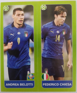 EURO 2020 Tournament Edition - Samolepka č.33a/b