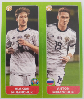 EURO 2020 Tournament Edition - Samolepka č.199a/b