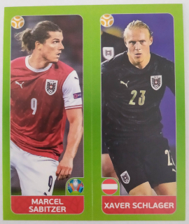 EURO 2020 Tournament Edition - Samolepka č.248a/b