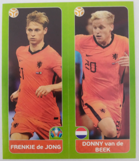 EURO 2020 Tournament Edition - Samolepka č.253a/b