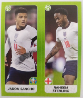 EURO 2020 Tournament Edition - Samolepka č.411a/b