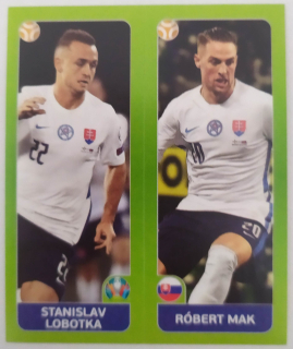EURO 2020 Tournament Edition - Samolepka č.470a/b