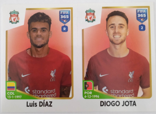 FIFA 365 2022/2023 - Samolepka č.80a/b