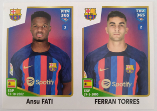 FIFA 365 2022/2023 - Samolepka č.162a/b