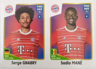 FIFA 365 2022/2023 - Samolepka č.240a/b