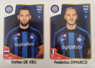 FIFA 365 2022/2023 - Samolepka č.298a/b
