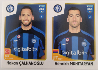 FIFA 365 2022/2023 - Samolepka č.304a/b