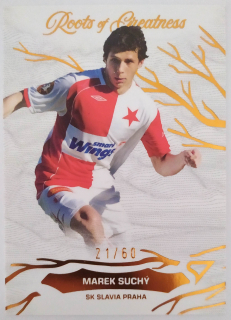 SportZoo Chance Liga 24/25 - Marek Suchý - Roots of Greatness - Slavia - #RG-10 21/60