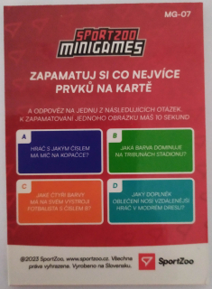 SportZoo Chance Liga 24/25 - MiniGames - #MG-07 (serie I)