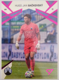 SportZoo Chance Liga 24/25 - Hugo Jan Bačkovský - Cosmic Pink - Liberec - #97