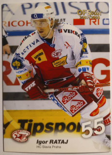 OFS 07/08 - Igor Rataj - Slavia - #265