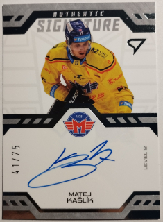SportZoo ELH 24/25 - Matej Kašlík - České Budějovice - Authentic Signature Level 2 - #SL2-MK 41/75 
